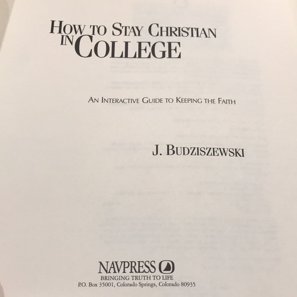 How to Stay Christian in College An Interactive Guide to Keeping the Faith - Picture 4 of 6